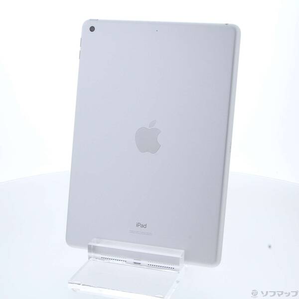 【中古】Apple(アップル) iPad 第7世代 32GB シルバー MW752J／A Wi-Fi 【258-ud】