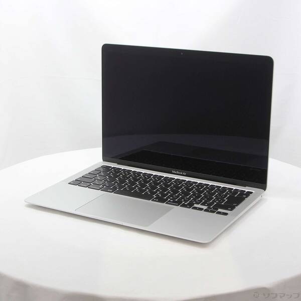 【中古】Apple(アップル) MacBook Air 13.3-inch Late 2020 MGNA3J／A Apple M1 8コアCPU_8コアGPU 8GB SSD512GB シルバー 〔12.6 Monterey〕 【305-ud】