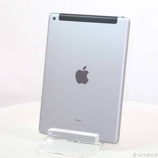 【中古】Apple(アップル) iPad 第5世代 32GB スペースグレイ MP1J2J／A SoftBank 【258-ud】