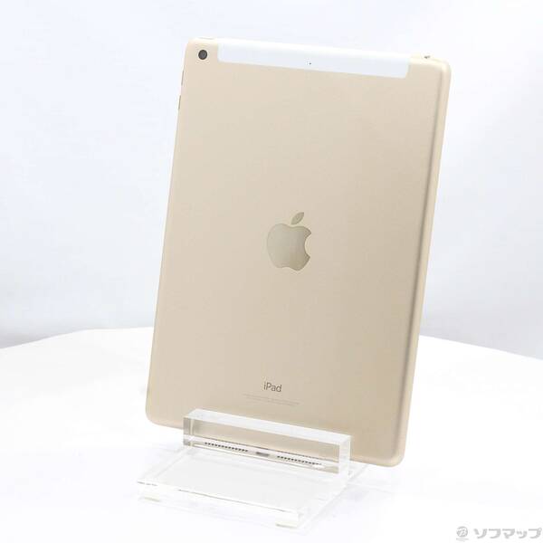 【中古】Apple(アップル) iPad 第5世代 32GB ゴールド MPG42J／A SIMフリー 【377-ud】