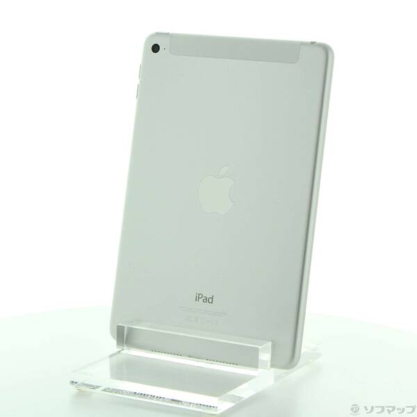 【中古】Apple(アップル) iPad mini 4 16GB シルバー MK702J／A SIMフリー 【377-ud】