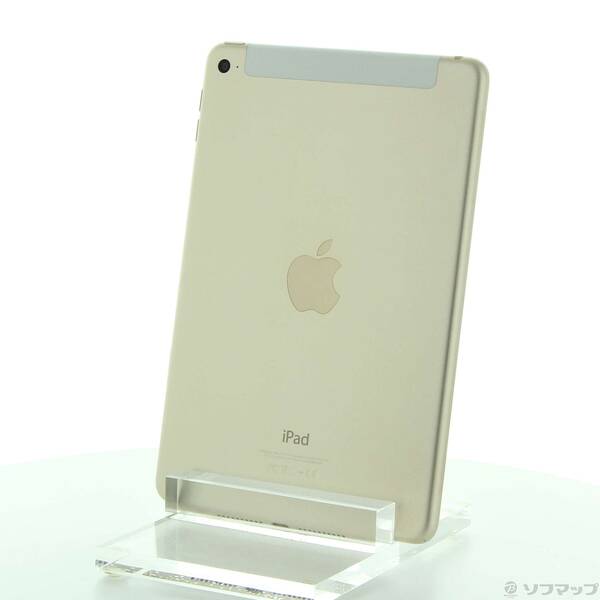 【中古】Apple(アップル) iPad mini 4 16GB ゴールド MK712J／A SIMフリー 【305-ud】