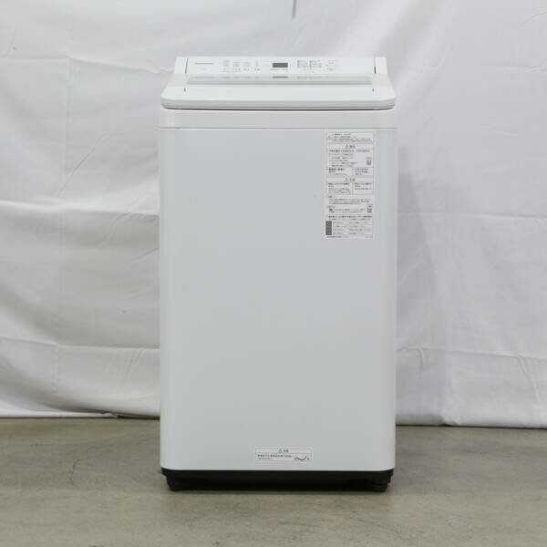 【中古】Panasonic(パナソニック) 〔展示品〕 全自動洗濯機 FAシリーズ ホワイト NA-FA7H2-W ［洗濯7.0kg ／乾燥7.0kg ／簡易乾燥(送風機能) ／上開き］ 【305-ud】