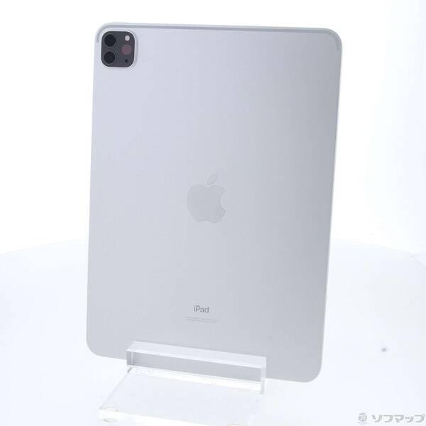 【中古】Apple(アップル) iPad Pro 11インチ 第3世代 256GB シルバー MHQV3J／A Wi-Fi 【297-ud】