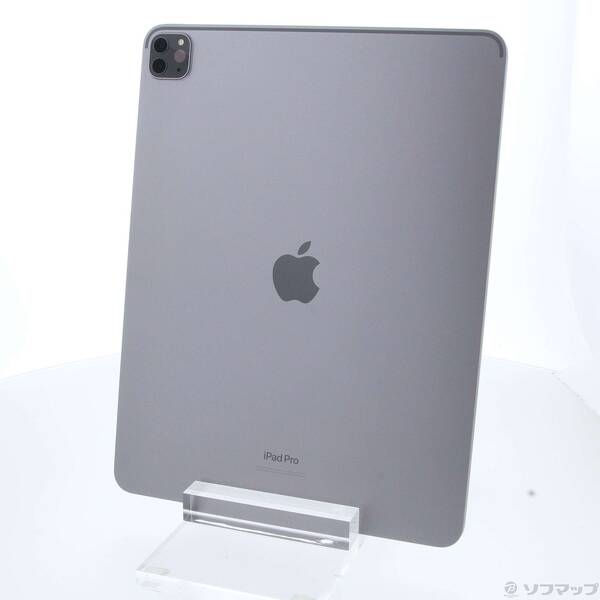 【中古】Apple(アップル) iPad Pro 12.9インチ 第6世代 256GB スペースグレイ MNXR3J／A Wi-Fi 【377-ud】