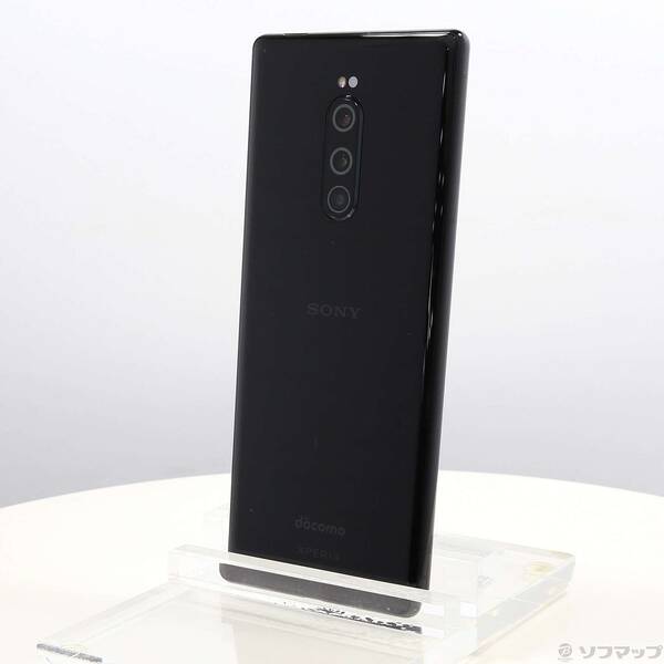 【中古】SONY(ソニー) Xperia 1 64GB ブラック SO-03L docomoロック解除SIMフリー 【262-ud】