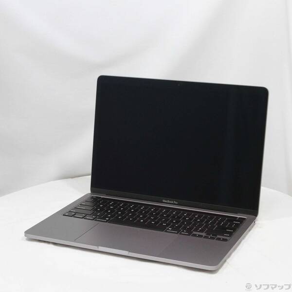 【中古】Apple(アップル) MacBook Pro 13.3-inch Late 2020 MYD82J／A Apple M1 8コアCPU_8コアGPU 16GB SSD2TB スペースグレイ 〔12.6 Monterey〕 【348-ud】