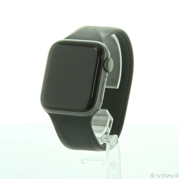 【中古】Apple(アップル) Apple Watch Series 6 GPS 40mm スペースグレイアルミニウムケース ブラックソロループ 【352-ud】
