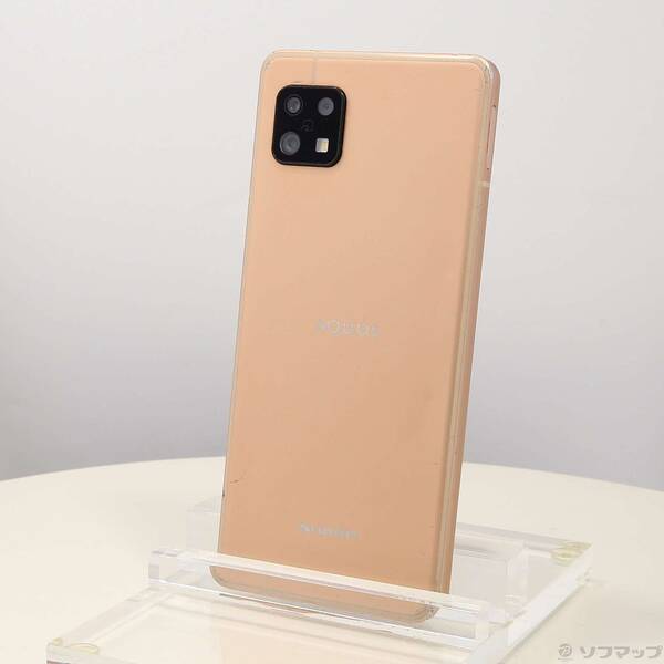 【中古】SHARP(シャープ) AQUOS sense6 64GB ライトカッパー SH-RM19 楽天 SIMフリー 【262-ud】