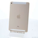 【中古】Apple(アップル) iPad mini 4 64GB ゴールド MK752J/A docomoロック解除SIMフリー 【377-ud】(2)