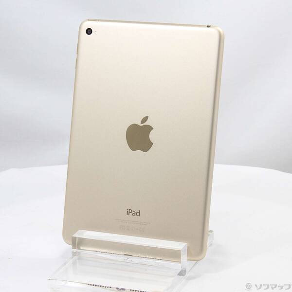 【中古】Apple(アップル) iPad mini 4 64GB ゴールド MK9J2J/A Wi-Fi 【368-ud】