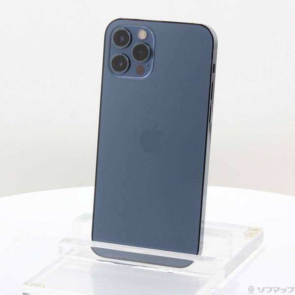 【中古】Apple(アップル) iPhone12 Pro 128GB パシフィックブルー MGM83J/A SIMフリー 【295-ud】