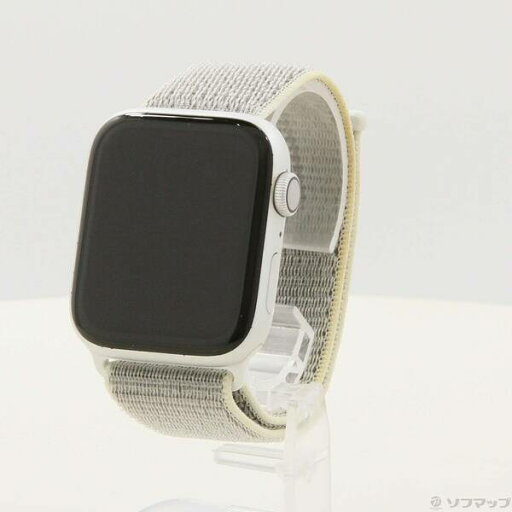 【中古】Apple(アップル) Apple Watch Series 4 GPS 44mm シルバーアルミニウムケース シーシェルスポーツループ 【297-ud】 【中古】Apple(アップル) Apple Watch Series 4 GPS 44mm シルバーアルミニウムケース シーシェルスポーツループ 【297-ud】