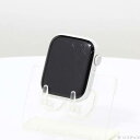 【中古】Apple(アップル) Apple Watch Series 9 GPS 45mm シルバーアルミニウムケース バンド無し 【262-ud】