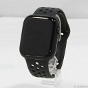 【中古】Apple(アップル) Apple Watch Series 7 Nike GPS 45mm ミッドナイトアルミニウムケース アンスラサイト/ブラックN...