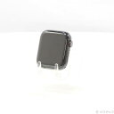 【中古】Apple(アップル) Apple Watch Series 5 GPS + Cellular 44mm スペースブラックステンレススチールケース バン...