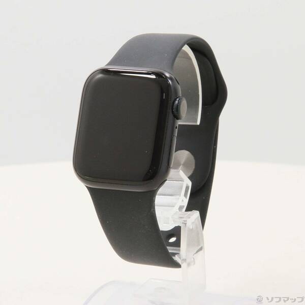 【中古】Apple(アップル) Apple Watch Series 9 GPS 41mm ミッドナイトアルミニウムケース ミッドナイトスポーツバンド 【196-ud】