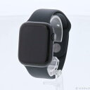 【中古】Apple(アップル) Apple Watch Series 8 GPS 45mm ミッドナイトアルミニウムケース ミッドナイトスポーツバンド 【305...
