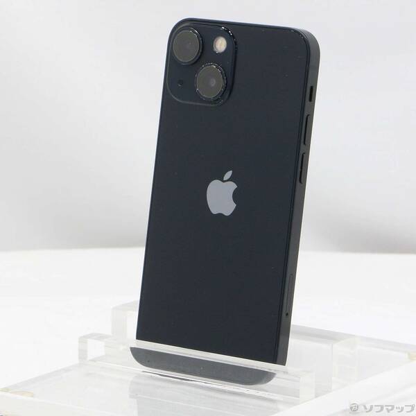 【中古】Apple(アップル) iPhone13 mini 256GB ミッドナイト MLJJ3J/A SIMフリー 【348-ud】