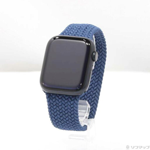 【中古】Apple(アップル) Apple Watch Series 7 GPS 45mm ミッドナイトアルミニウムケース アビスブルーブレイデッドソロループ 【349-ud】 【中古】Apple(アップル) Apple Watch Series 7 GPS 45mm ミッドナイトアルミニウムケース アビスブルーブレイデッドソロループ 【349-ud】