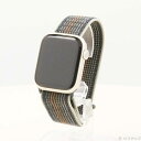 【中古】Apple(アップル) Apple Watch Series 8 GPS 45mm スターライトアルミニウムケース ミッドナイトスポーツループ 【276...