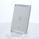 【中古】Apple(アップル) iPad mini 4 128GB シルバー MK772J/A auロック解除SIMフリー 【377-ud】