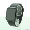【中古】Apple(アップル) Apple Watch Series 5 GPS + Cellular 40mm スペースブラックステンレススチールケース ブラ...