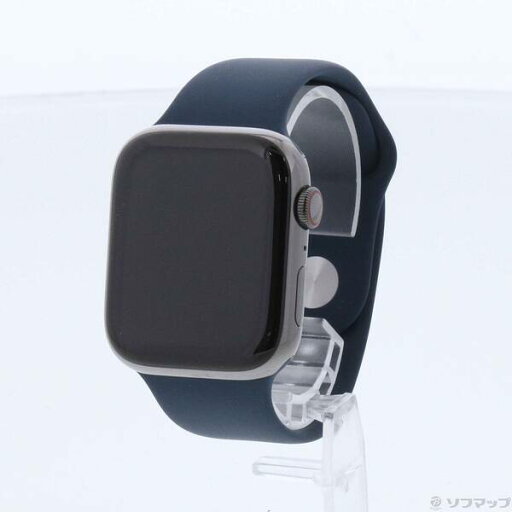 【中古】Apple(アップル) Apple Watch Series 9 GPS + Cellular 45mm グラファイトステンレススチールケース ストームブルースポーツバンド 【348-ud】 【中古】Apple(アップル) Apple Watch Series 9 GPS + Cellular 45mm グラファイトステンレススチールケース ストームブルースポーツバンド 【348-ud】