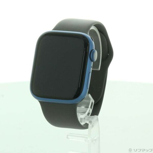 【中古】Apple(アップル) Apple Watch Series 7 GPS 45mm ブルーアルミニウムケース ココアスポーツバンド 【295-ud】 【中古】Apple(アップル) Apple Watch Series 7 GPS 45mm ブルーアルミニウムケース ココアスポーツバンド 【295-ud】