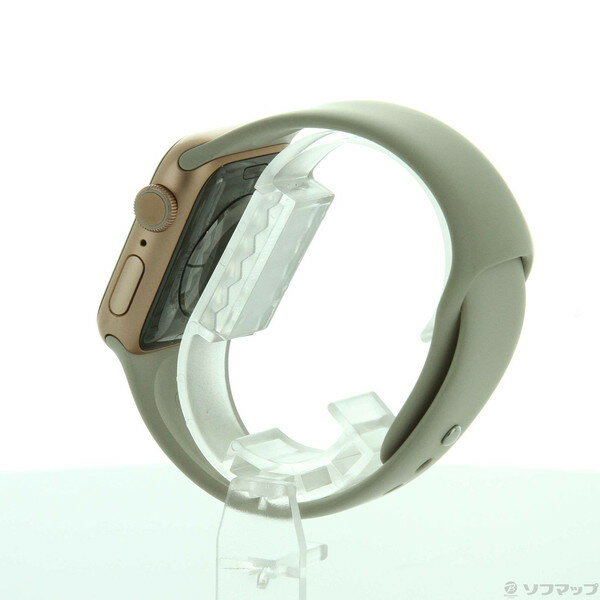 【中古】Apple(アップル) Apple Watch Series 5 GPS 40mm ゴールドアルミニウムケース スターライトスポーツバンド 【198-ud】
