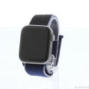 【中古】Apple(アップル) Apple Watch Series 5 GPS 44mm スペースグレイアルミニウムケース ミッドナイトスポーツループ 【29...