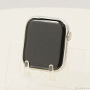 【中古】Apple(アップル) Apple Watch Series 9 GPS + Cellular 45mm シルバーステンレススチールケース バンド無し ...