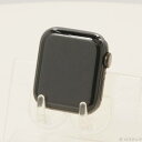 【中古】Apple(アップル) Apple Watch Series 5 GPS + Cellular 40mm スペースブラックステンレススチールケース バン...