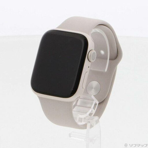 【中古】Apple(アップル) Apple Watch Series 7 GPS 45mm スターライトアルミニウムケース スターライトスポーツバンド 【258-ud】 【中古】Apple(アップル) Apple Watch Series 7 GPS 45mm スターライトアルミニウムケース スターライトスポーツバンド 【258-ud】