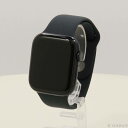 【中古】Apple(アップル) Apple Watch Series 7 GPS 45mm ミッドナイトアルミニウムケース ミッドナイトスポーツバンド 【344...