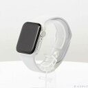 【中古】Apple(アップル) Apple Watch Series 6 GPS 40mm シルバーアルミニウムケース ホワイトスポーツバンド 【262-ud】