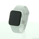 【中古】Apple(アップル) Apple Watch Series 6 GPS 40mm シルバーアルミニウムケース ホワイトスポーツバンド 【258-ud】