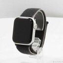 【中古】Apple(アップル) Apple Watch Series 6 GPS 40mm シルバーアルミニウムケース チャコールスポーツループ 【349-ud...