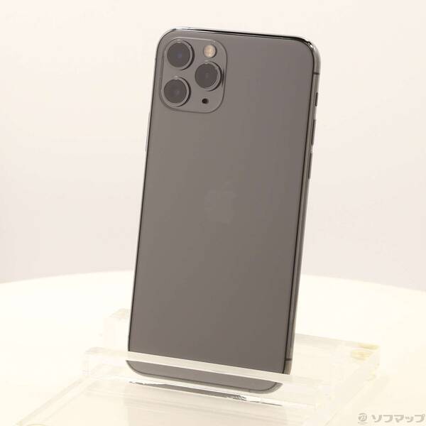 【中古】Apple(アップル) iPhone11 Pro 256GB スペースグレイ MWC72J/A SoftBank 【251-ud】