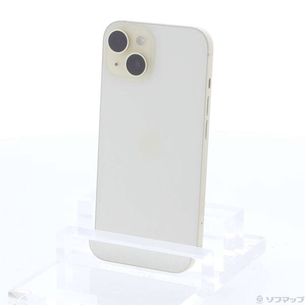 【中古】Apple(アップル) iPhone15 256GB イエロー MTMQ3J/A SIMフリー 【348-ud】