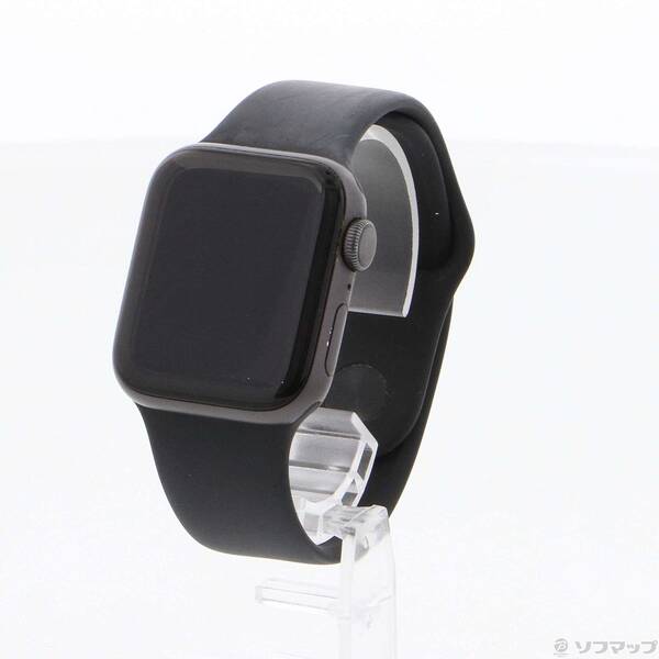 【中古】Apple(アップル) Apple Watch Series 6 GPS 40mm スペースグレイアルミニウムケース ブラックスポーツバンド 【198-ud】