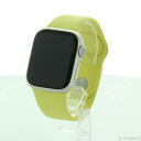 【中古】Apple(アップル) Apple Watch Series 7 GPS 41mm スターライトアルミニウムケース レモンゼストスポーツバンド 【297...
