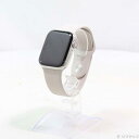 【中古】Apple(アップル) Apple Watch Series 7 GPS + Cellular 45mm シルバーステンレススチールケース スターライト...