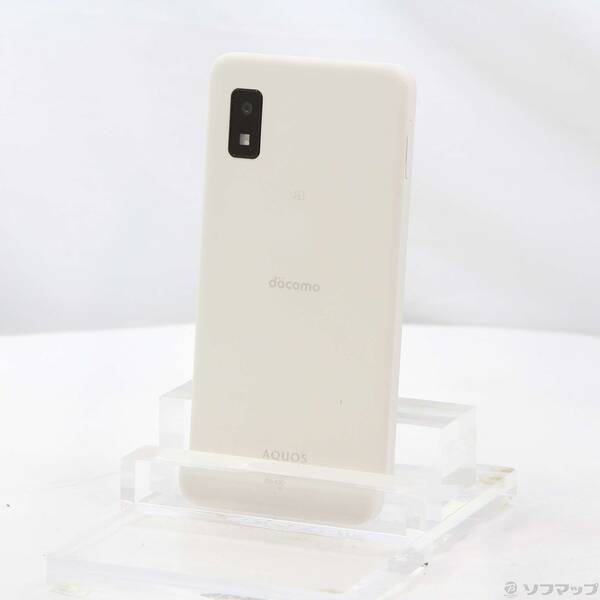【中古】SHARP(シャープ) AQUOS wish3 64GB ホワイト SH-53D docomo SIMフリー 【368-ud】