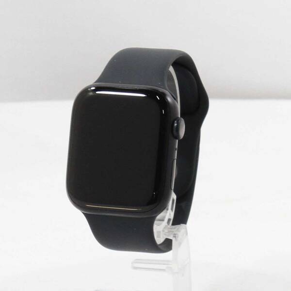 【中古】Apple(アップル) Apple Watch Series 9 GPS 45mm ミッドナイトアルミニウムケース ミッドナイトスポーツバンド 【258-ud】