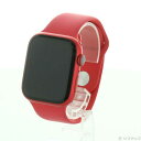【中古】Apple(アップル) Apple Watch Series 8 GPS 45mm (PRODUCT)REDアルミニウムケース (PRODUCT)RED...