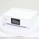 【中古】Canon(キヤノン) 〔展示品〕 PIXUS TS8630WH ホワイト 【295-ud】