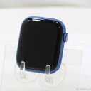 【中古】Apple(アップル) Apple Watch Series 7 GPS 45mm ブルーアルミニウムケース バンド無し 【305-ud】