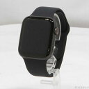 【中古】Apple(アップル) Apple Watch Series 6 GPS + Cellular 44mm スペースグレイアルミニウムケース ブラックスポ...