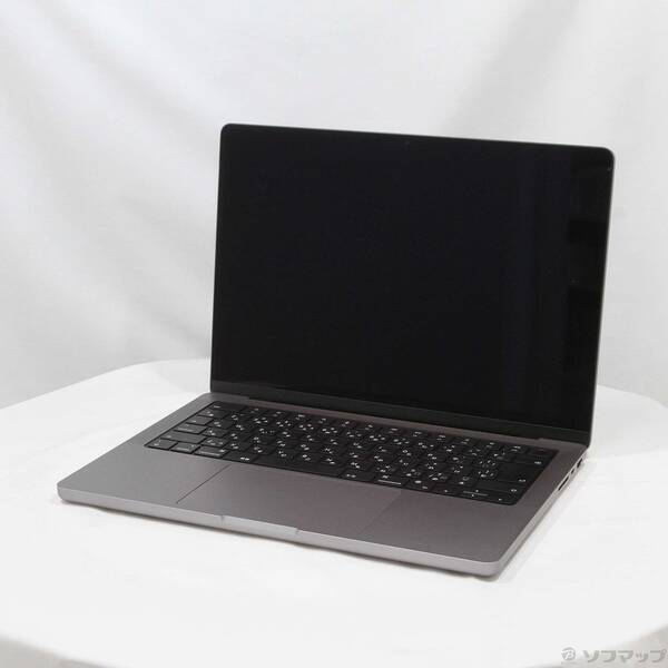 【中古】Apple(アップル) MacBook Pro 14.2-inch Late-2021 MKGP3J/A Apple M1 Pro 8コアCPU_14コアGPU 16GB SSD512GB スペースグレイ 〔12.6 Monterey〕 【258-ud】